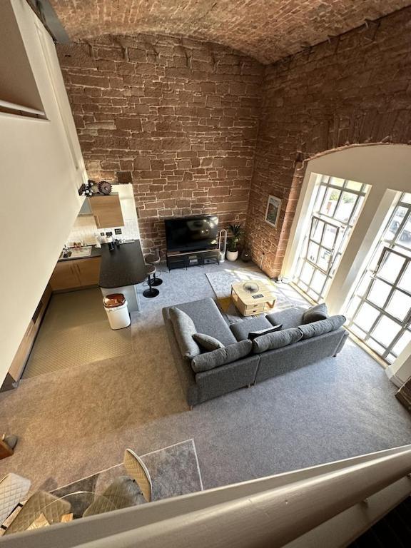 The Engine House At Dixons Chimney Near Carlisle Castle Unique Historic Apartment With 65 Inch Sky Glass And Private Parking Bagian luar foto